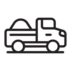 truck line icon