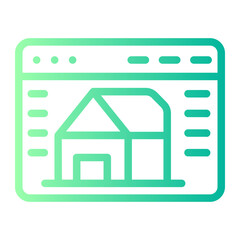 web gradient icon