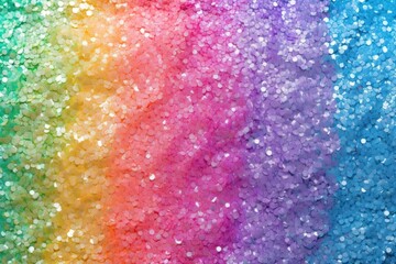 Fototapeta premium Rainbow glitter backgrounds variation.