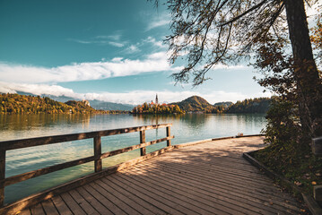 Fototapeta premium Lake Bled, Slovenia