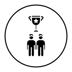 Success vector icon. Can be used for Business Training iconset.