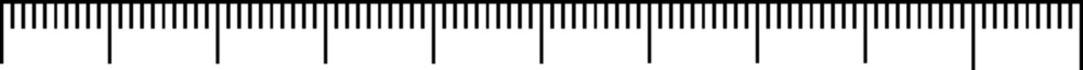 Blank Ruler Design for Custom Graphics