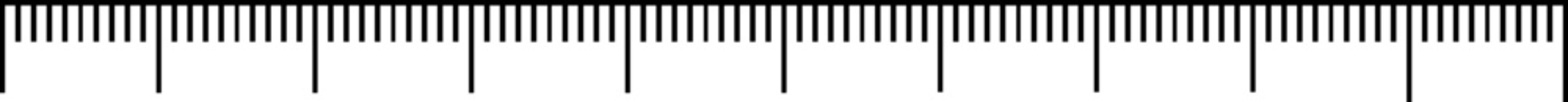 Blank Ruler Design for Custom Graphics