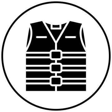 recommend clip art: Life Jacket vector icon. Can be used for Outdoor Fun iconset.