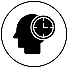 Patience vector icon. Can be used for Personality Traits iconset.