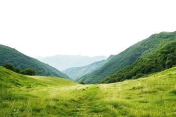 Obraz premium Valley in Italy landscape nature valley.
