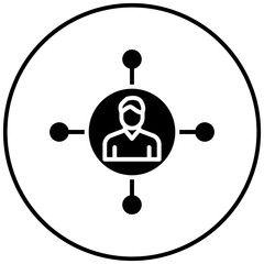 Network Capacity vector icon. Can be used for Networking iconset.