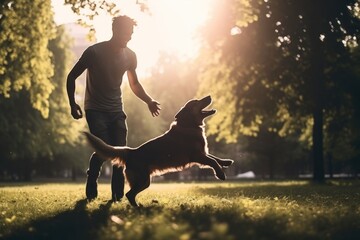 Dog mammal animal adult.