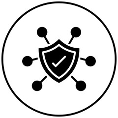 Network Security vector icon. Can be used for Networking iconset.