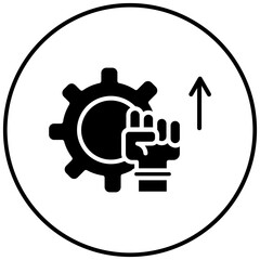 Endurance vector icon. Can be used for Chemotherapy iconset.