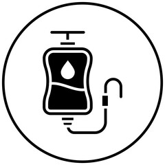 Chemotherapy Infusion vector icon. Can be used for Chemotherapy iconset.