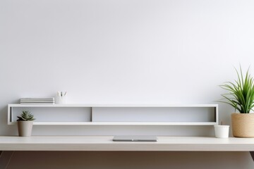 Workspace architecture furniture sideboard.