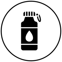 Water vector icon. Can be used for Rugby iconset.