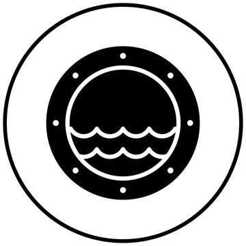 recommend clip art: Porthole vector icon. Can be used for Ocean iconset.