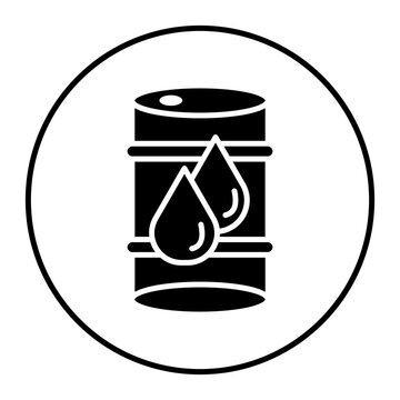 recommend clip art: Crude Oil vector icon. Can be used for Warehouse iconset.