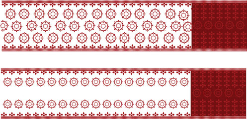 saree design illustration