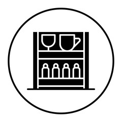 Display Item vector icon. Can be used for Supermarket iconset.