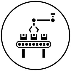 Automatic vector icon. Can be used for Manufacturing iconset.