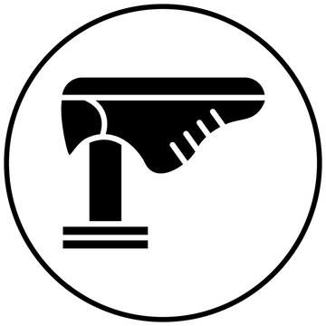 recommend clip art: Cobbler vector icon. Can be used for Shoemaker iconset.