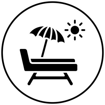 recommend clip art: Beach Chair vector icon. Can be used for Beach Resort iconset.