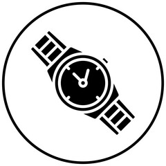 Wrist Watch vector icon. Can be used for Luxury iconset.