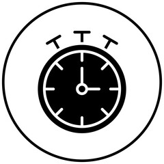 Chronometer vector icon. Can be used for Volleyball iconset.