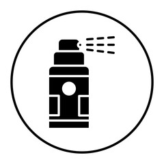 Spray vector icon. Can be used for Laundry iconset.
