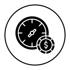 Long Term Debt vector icon. Can be used for Credit And Loan iconset.