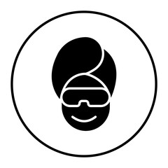Spa Eye Treatment vector icon. Can be used for Spa iconset.