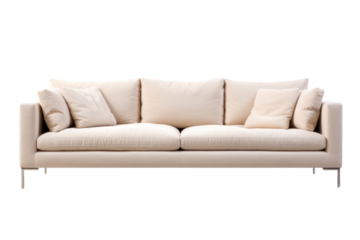 L-shaped sectional sofa in a soft velvet fabric with decorative throw pillows on a clean white background