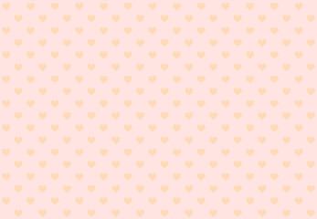 Heart PeachPuff1 color on pink background. For Background.