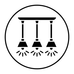 Ceiling vector icon. Can be used for Home Improvements iconset.