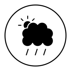 Local Weather vector icon. Can be used for Vacation Planning iconset.