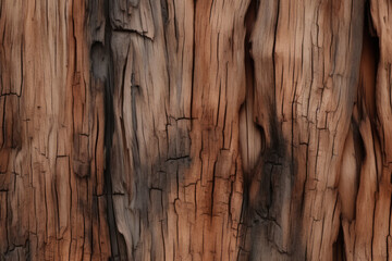 Processed collage of wooden bark chips flat surface texture. Background for banner, backdrop