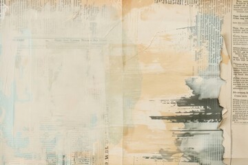 Obraz premium Old bible ephemera border backgrounds drawing paper.