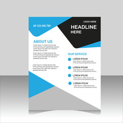 Creative Corporate & Business Flyer Brochure Template Design, abstract business flyer, Brochure design, cover, annual report, poster, flyer
