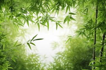 Bamboo grove nature backgrounds sunlight.