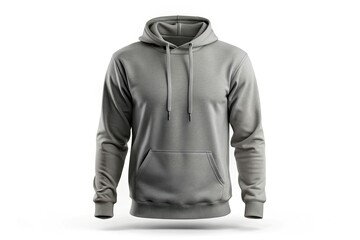 Soft and cozy cotton-blend hoodie features an adjustable hood that moves with you, accompanied by functional drawstrings for a secure and tailored fit.