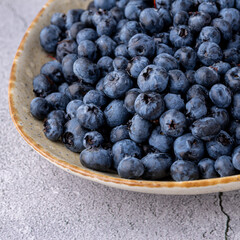 Fresh blueberry background. Blueberry Texture Close Blueberry Antioxidant Organic Superpeed Bowl Concept Healthy Nutrition