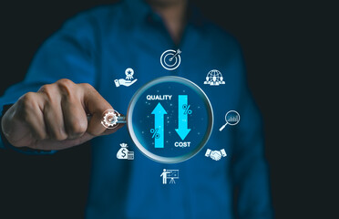 Quality increase and cost optimization for products or services to improve customer satisfaction...
