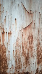Rust on the iron door for the background. old peeling paint on rusty gates.