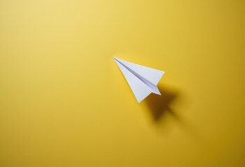 origami paper airplane