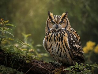 Obraz premium great horned owl