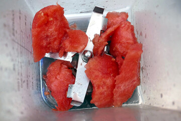 heart on the ground, making a juice tutorial, can be used for marketing concept