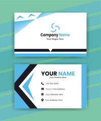 Clean style modern business card template