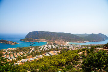 Fototapeta premium Peninsula, sea, forest, Yarımada, deniz, orman