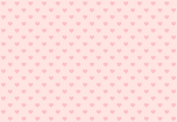 Heart Pink color on pink background. For Background.