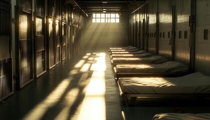 Military barracks filled with exquisite design elements, military barrack exquisite, industrial luxury,