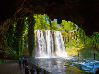 Obraz premium Antalya Duden Waterfall, Antalya düden şelalesi