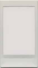 Obraz premium A picture frame is shown on a white background.